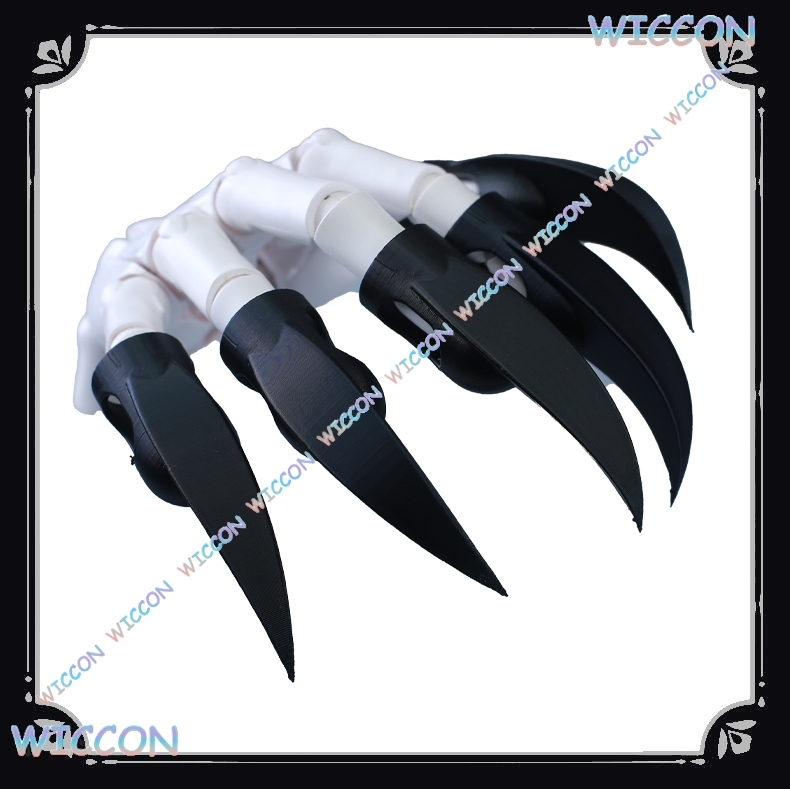 Women Accessories Kit - Disfraz de Animal, uñas, guantes de
