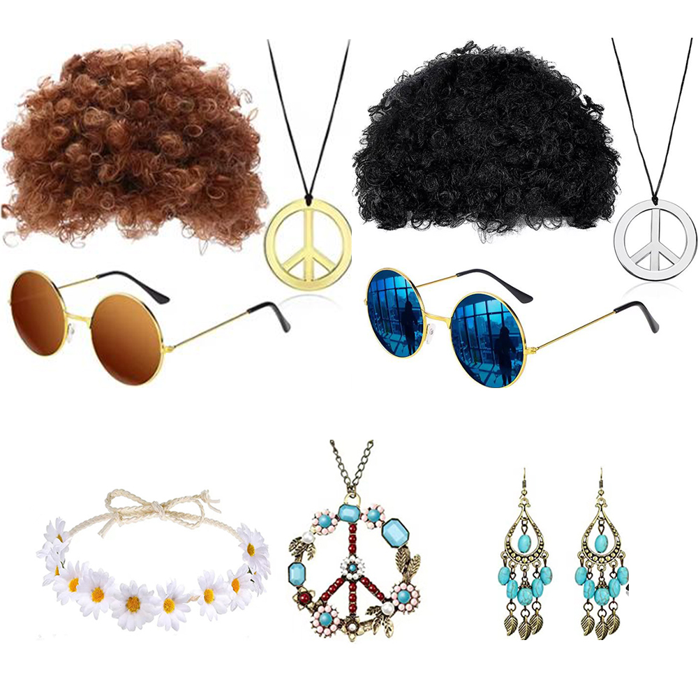 Women'S Accessories In The 60S - Conjunto de Accesorios Hippies de los