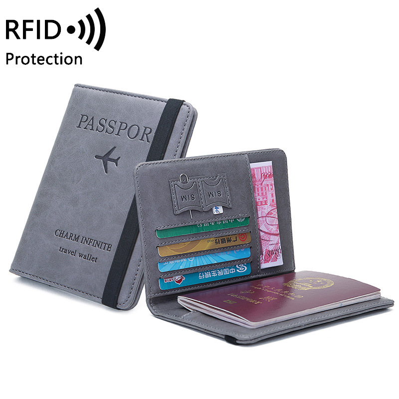 Women'S Accessories Wallet - Porta pasaporte unisex de cuero PU: