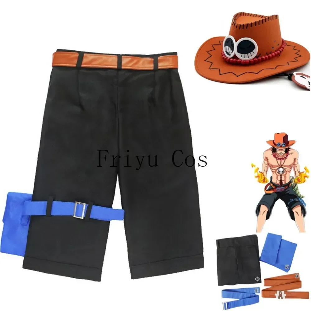 Women Accessories Kit - Disfraz de Anime Portgas·D· Ace, disfraz