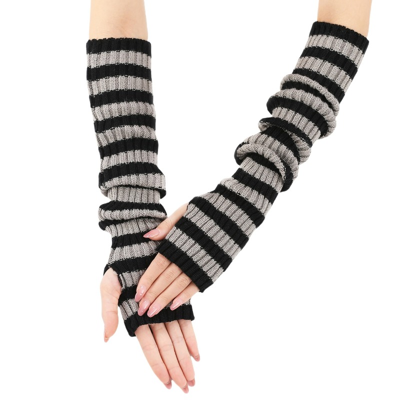 Women'S Winter Accessories Set - Botvotee-calentadores de brazo para mujer, mangas