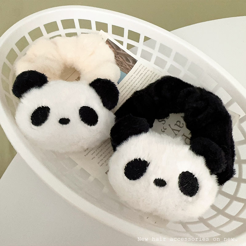 Women'S Winter Accessories Set - Lazos para el pelo de cachorro