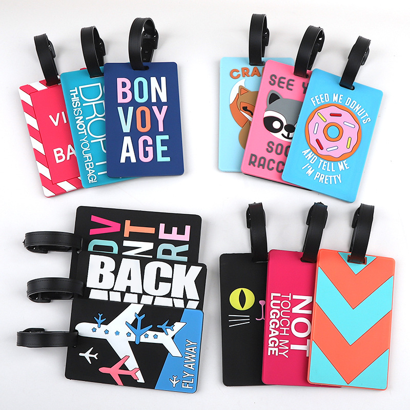 Women Accessories Name - Etiqueta de equipaje de PVC con