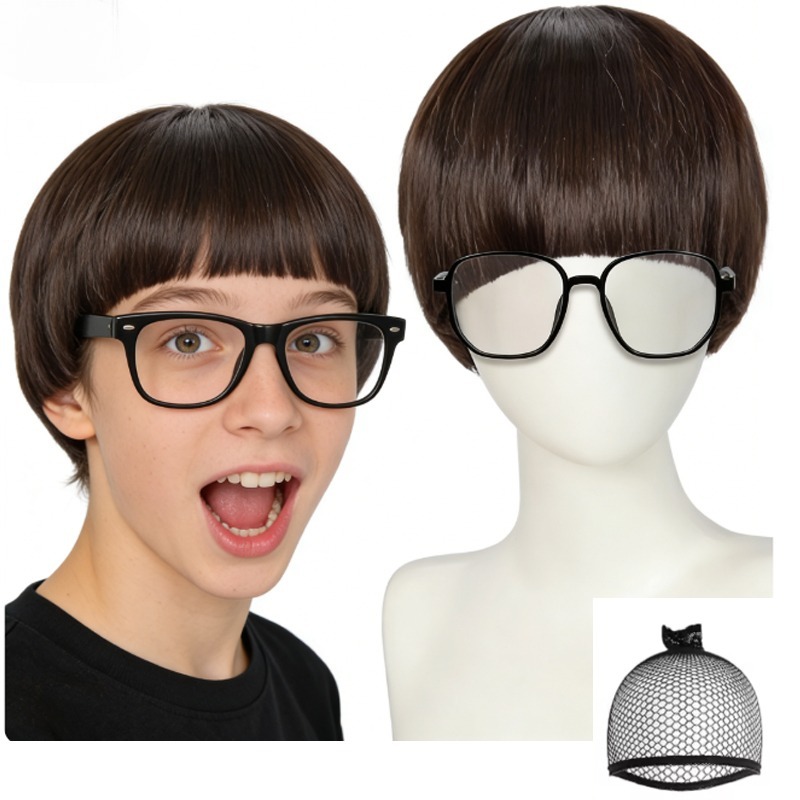 Women'S Accessories In The 60S - Pelucas divertidas con flequillo y gafas,