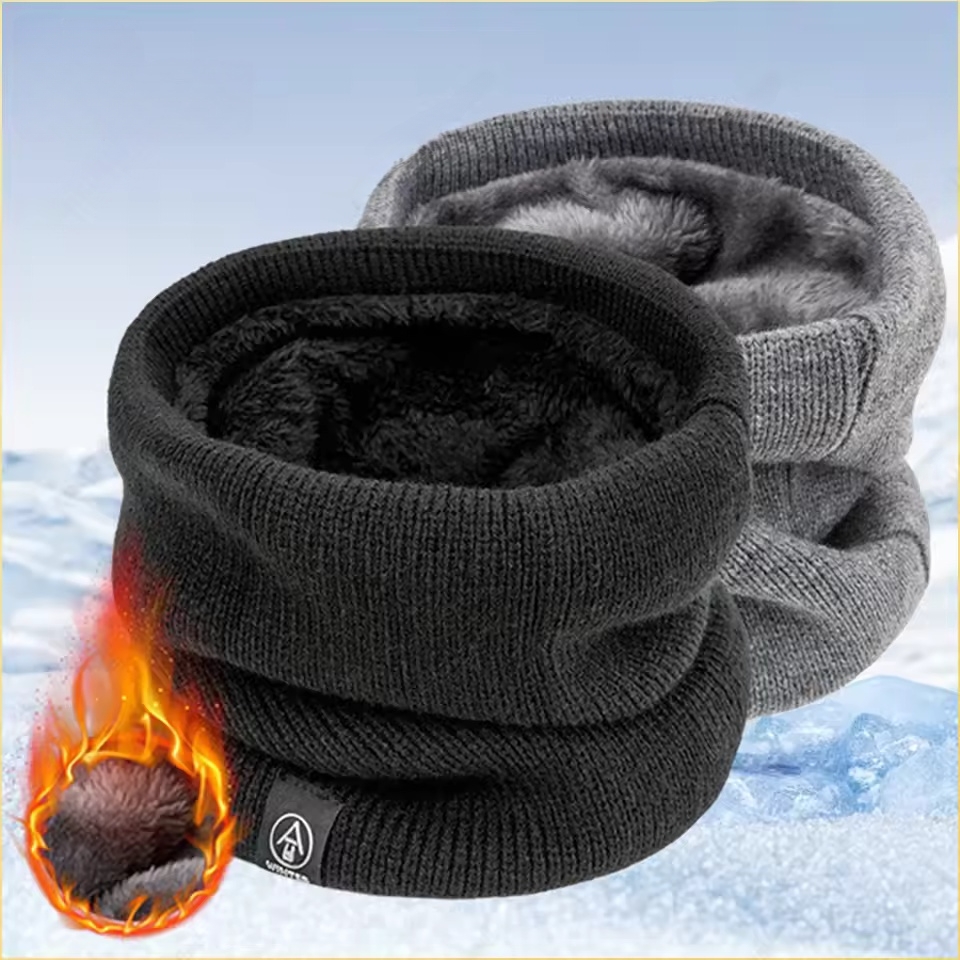 Women'S Winter Accessories Set - Calentador de Cuello para Invierno, Bufanda