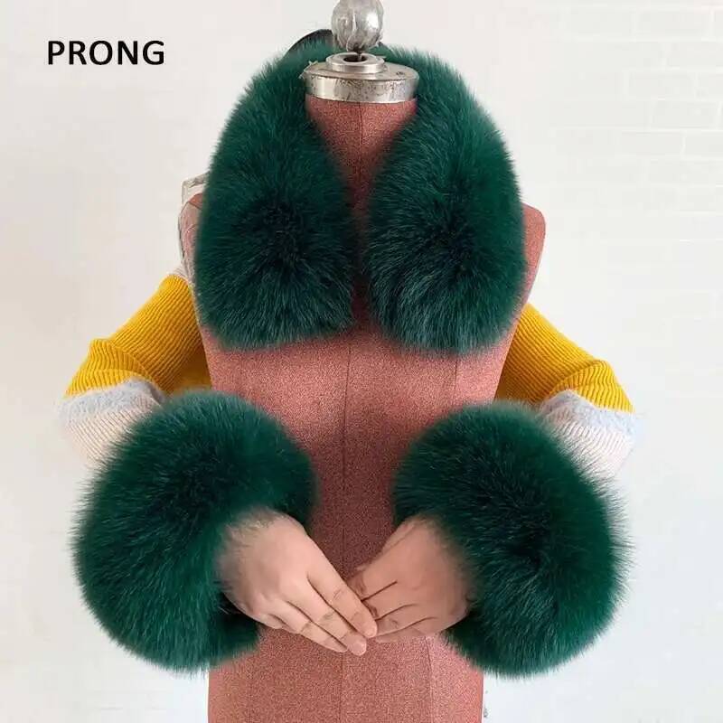 Women'S Winter Accessories Set - Conjunto de cuello y puños de