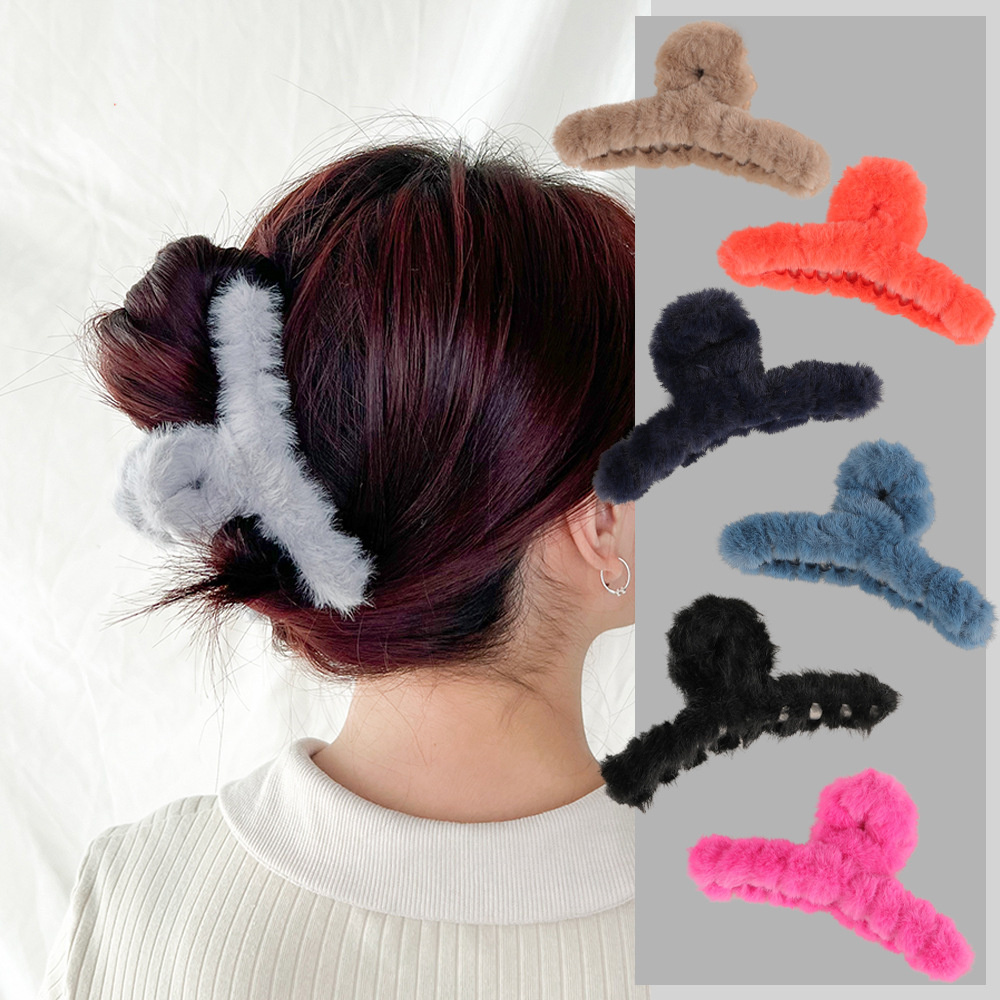 Pinza para el pelo de felpa pa - Women'S Winter Accessories Set reseña y precio