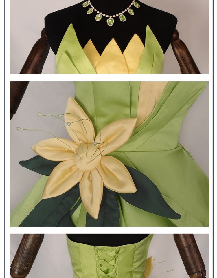 Disfraz de princesa Tiana, dis - Women Accessories Kit reseña y precio
