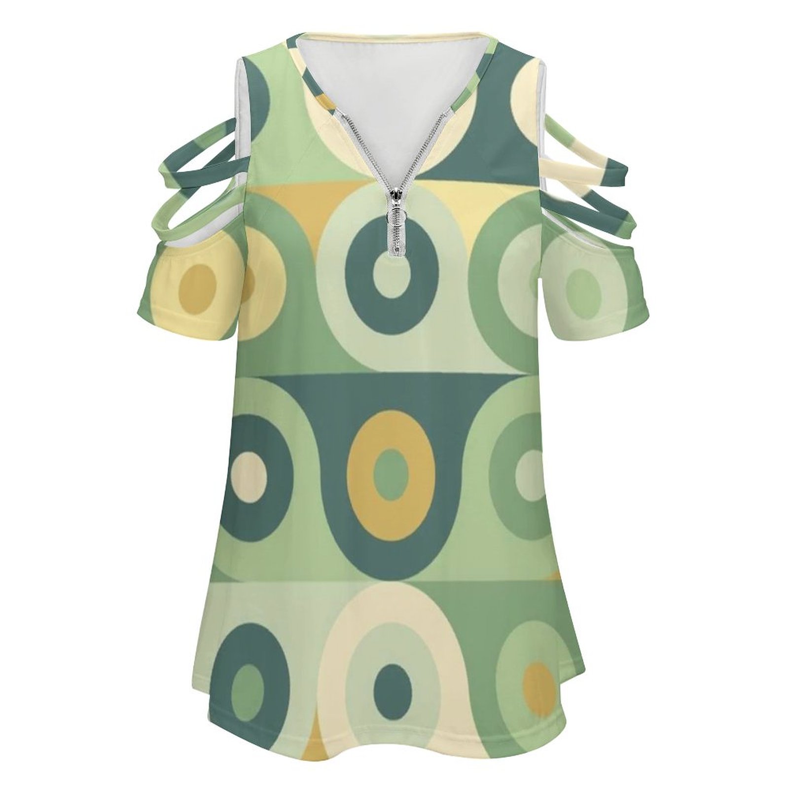 Groovy 70's Pattern Mujer Crem - Women'S Accessories In The 60S reseña y precio