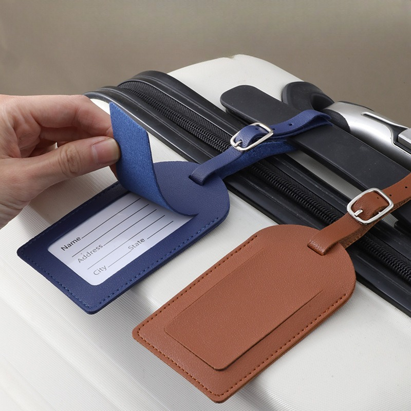 Etiquetas de equipaje de cuero - Women Accessories Name reseña y precio