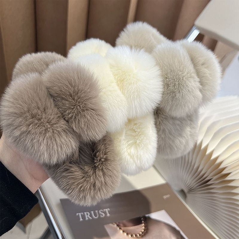 Pinza de pelo de piel sintétic - Women'S Winter Accessories Set reseña y precio