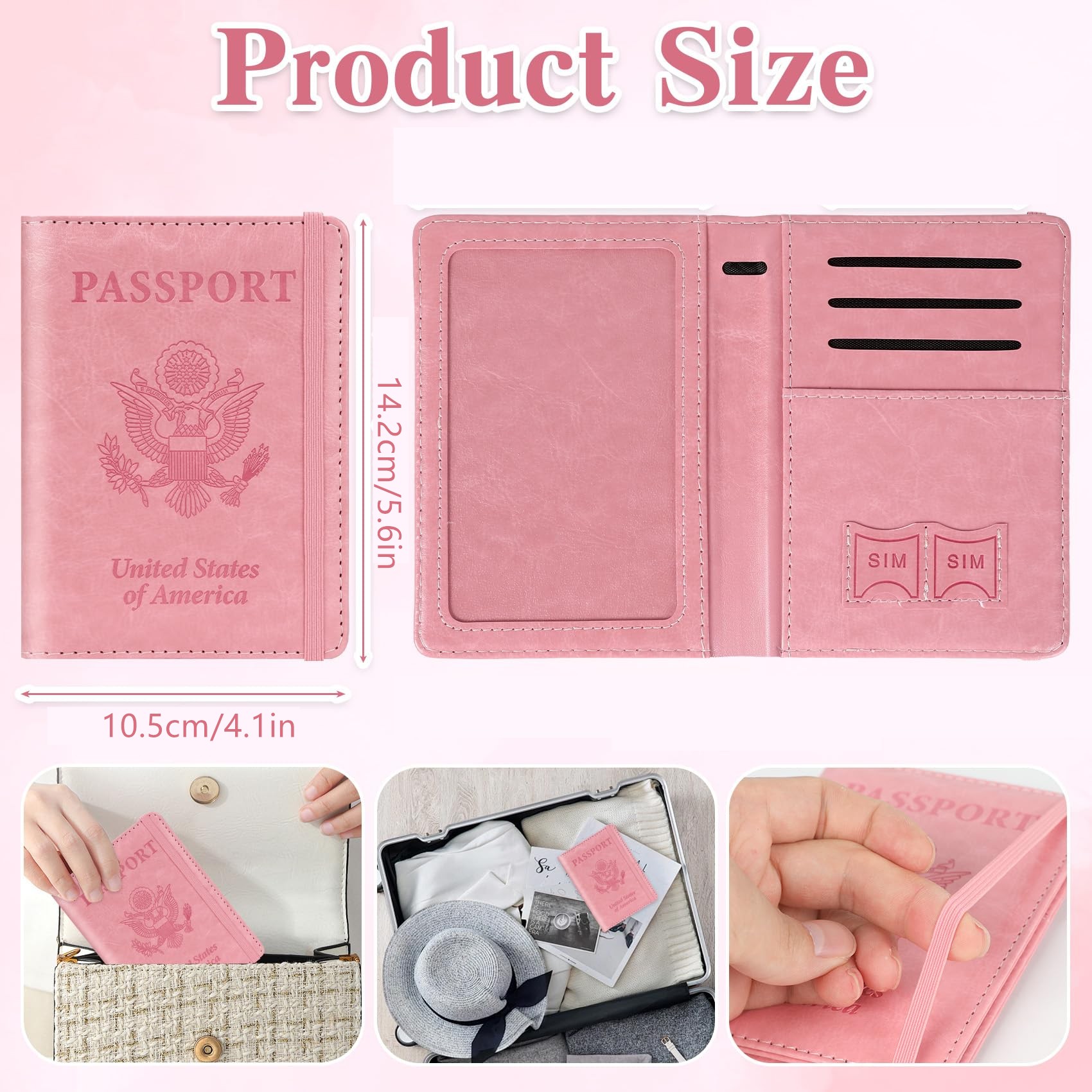 Porta Pasaportes para Viaje, F - Women'S Accessories Wallet reseña y precio