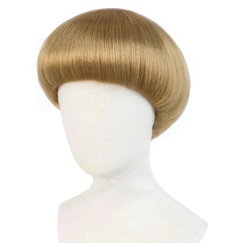 Peluca corta rubia estilo bowl - Women'S Accessories In The 60S reseña y precio