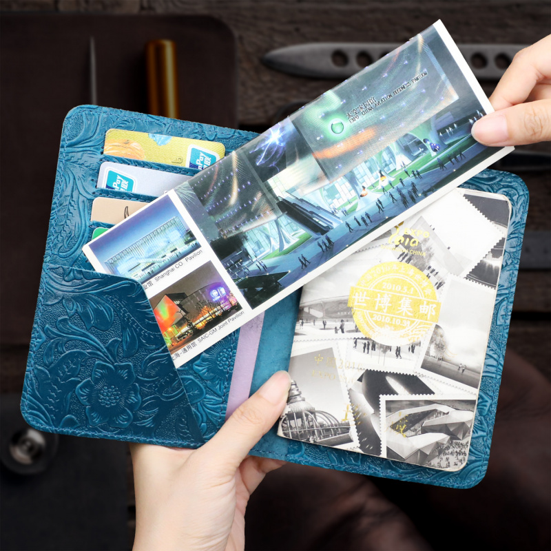 Porta pasaporte de cuero genui - Women'S Accessories Wallet reseña y precio