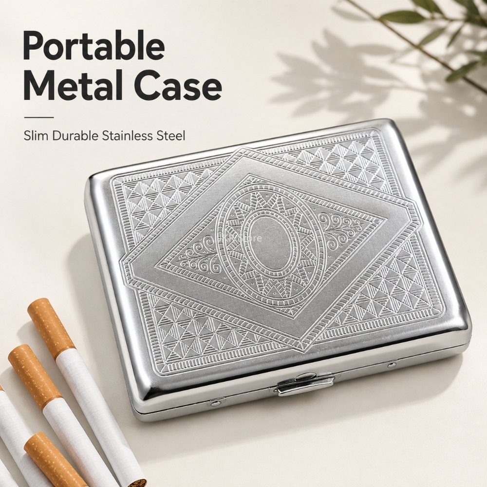 Caja de Cigarrillos de Acero I - Women Accessories Box reseña y precio