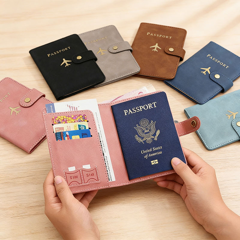 Funda de cuero para pasaporte, - Women'S Accessories Wallet reseña y precio