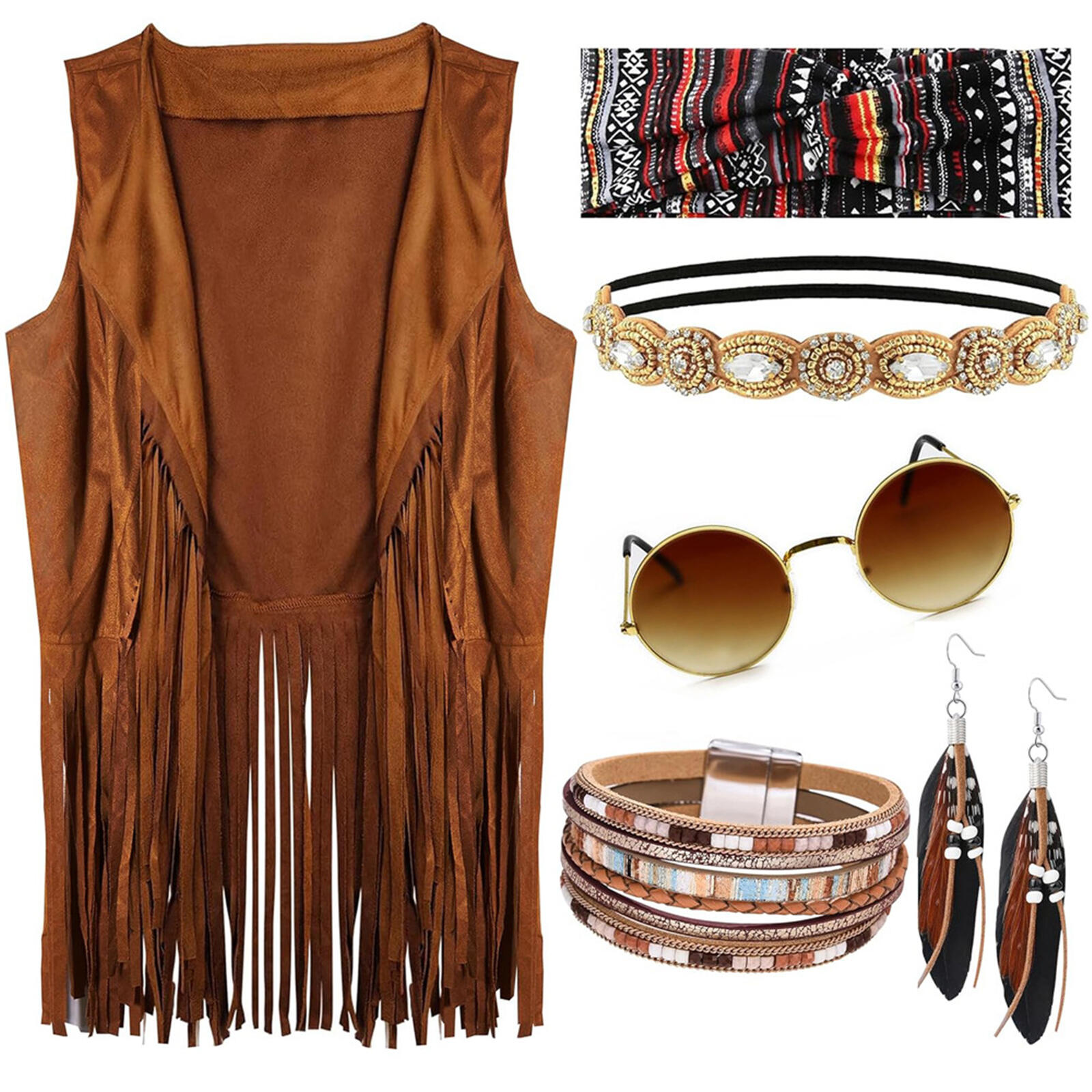 Conjunto de Accesorios de Disf - Women'S Accessories In The 60S reseña y precio
