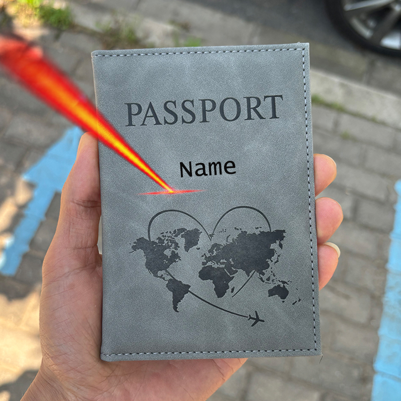 Porta pasaporte con nombre per - Women Accessories Name reseña y precio