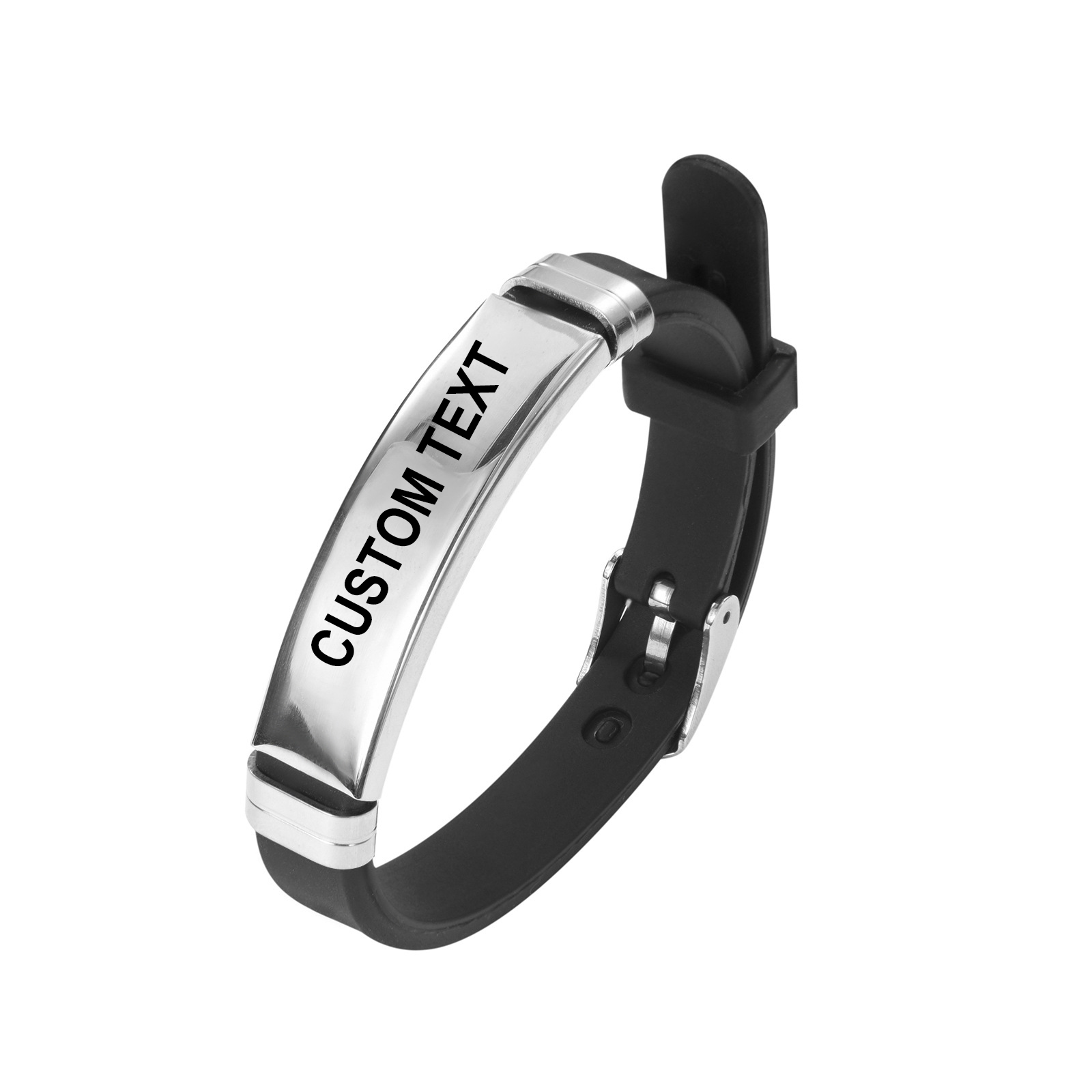 Pulsera de Silicona con Nombre - Women Accessories Brand Name reseña y precio
