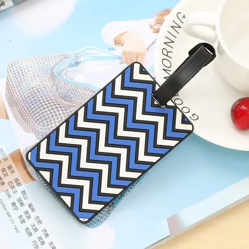 Etiquetas de equipaje geométri - Women Accessories Name reseña y precio